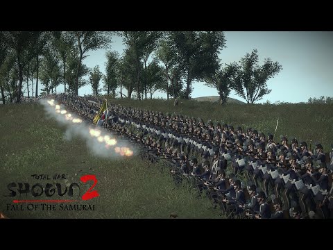 Prussian Life Guards against Japanese Samurais - Shogun 2 Total War