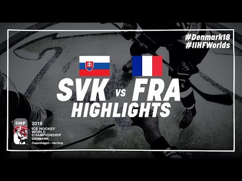 Game Highlights: Slovakia vs France May 10 2018 | #IIHFWorlds 2018