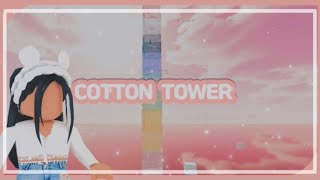 i beat cotton tower!  Cotton Tower  ROBLOX  Commen