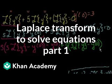 Laplace Transform to Solve an Equation