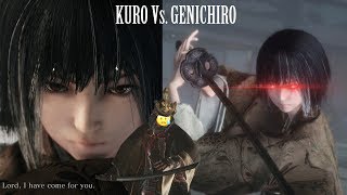 Kuro kills Genichiro Costume mod