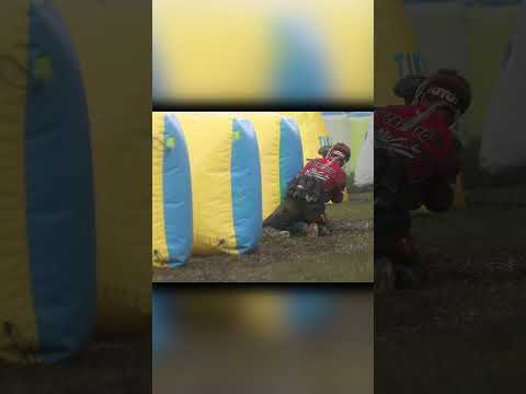 Paintball Action with Pro Paintball Team Leverage!