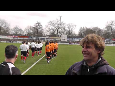 13 april 2013 Roda ´46 C1 - VV De Meern C1 com 1-2 Kijk ze komen op het veld