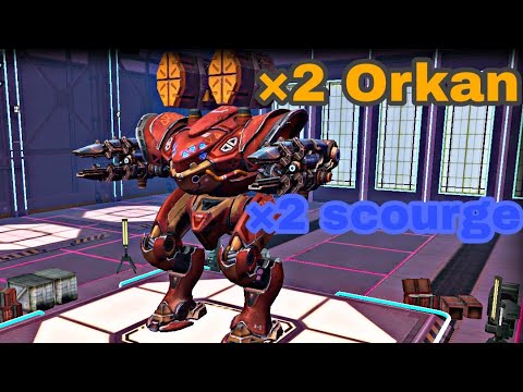 FFA-Spectre ×2 Orkan ×2 Scourge 2Millones De Daño!!!||Gameplay| WarRobots