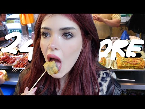 I SURVIVE KOREAN STREET FOOD FOR 24 HOURS