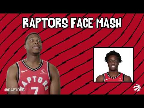 Pascal and OG Face Mash (Raptors Team Reaction)