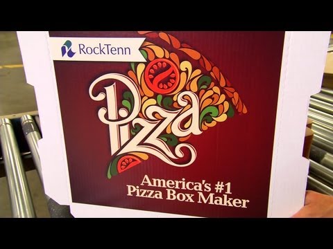 Making of pizza boxes