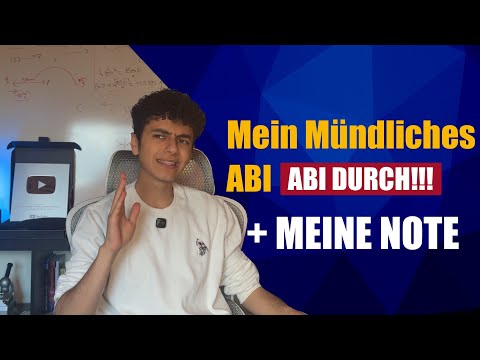Abi endlich durch! So lief mein mündliches Abi und das war meine Note