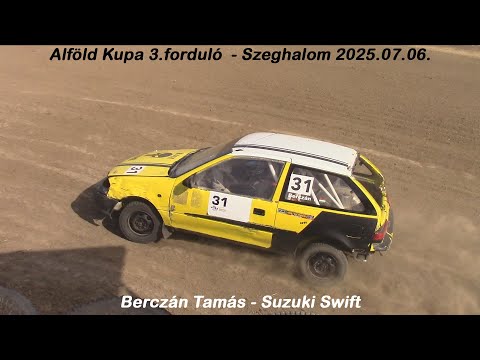 Berczán Tamás - Suzuki Swift Alföld Kupa 3.forduló  - Szeghalom 2025.07.06.
