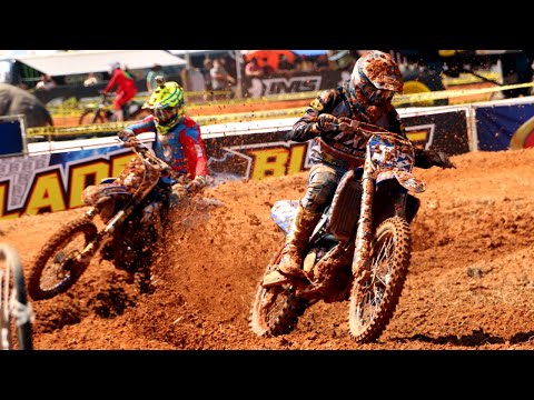 Corrida da Mx2 Junior teve disputa forte nas primeiras posições - Brasileiro de Motocross