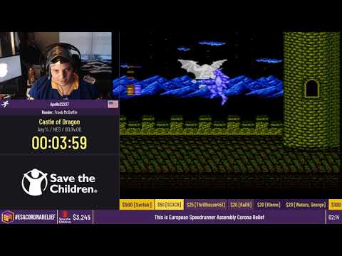 Castle of Dragon [Any%] by Apollo22237 - #ESACoronaRelief