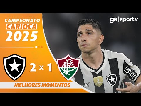 Gols e lances de Botafogo x Fluminense