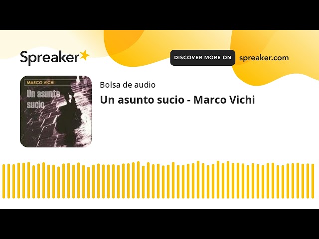 Vídeo relacionado con Un asunto sucio