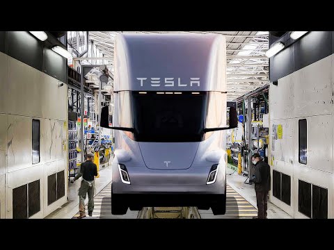 Inside Tesla's $2 4 BILLION Semi Factory [NEW]