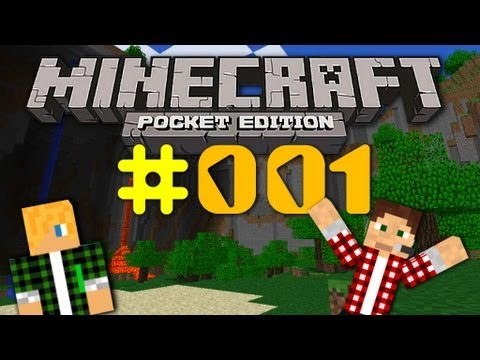 #001 Let's play Minecraft PE [Deutsch/HD] - Aller Anfang ist 10 min lang!