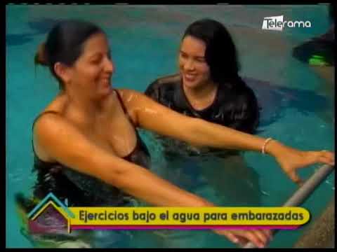 Ejercicios bajo el agua para embarazadas