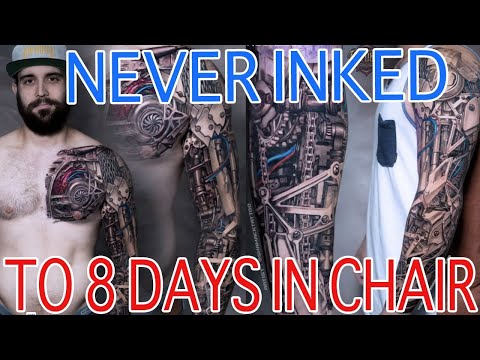 Bionic Sleeve Tattoo