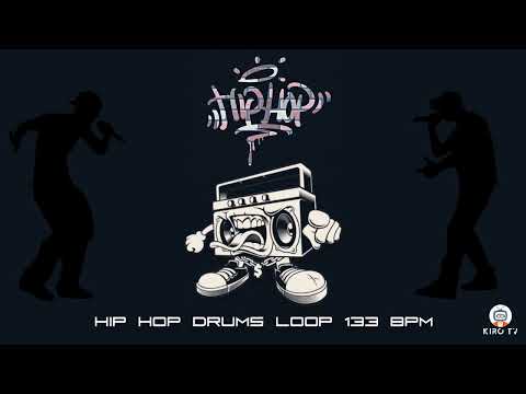 Hip hop drums Loop - 133 BPM