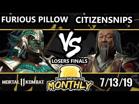 BnB 14 Mortal Kombat 11 - FuriousPillow (Kotal) Vs. CitizenSNIPS (Shang Tsung) - MK 11 Losers Finals