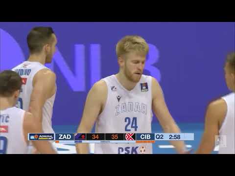 AdmiralBet ABA League 2022/23 highlights, Round 12: Zadar - Cibona (23.12.2022)