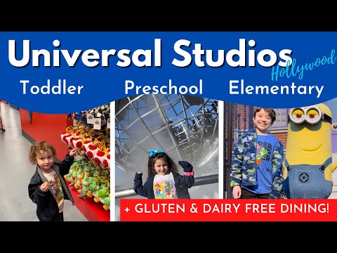 Best Rides for Kids at Universal Studios Hollywood (NOT Nintendo World) + Gluten Free Food!