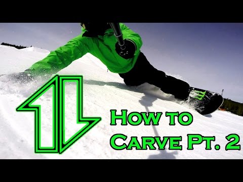 How to really really really carve a snowboard Pt. 2
