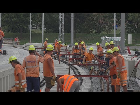 Kolejový orchestr OHL ŽS dorazil na židlochovické nádraží