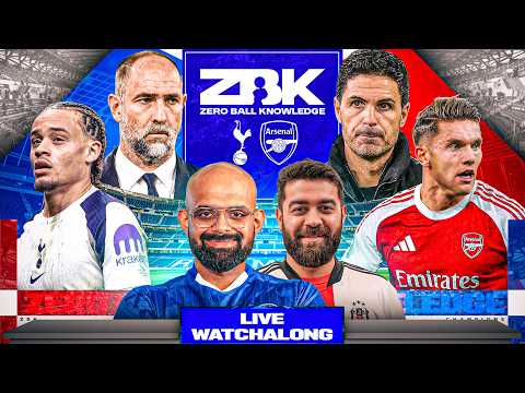 Spurs vs Arsenal Live Watchalong | ZBK