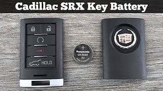 How To Replace CADILLAC SRX Remote Fob Key Battery 2010 - 2015 DIY Change Replacement Batteries