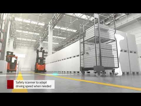 Stoccaggio delle unità di carico con Toyota Autopilot