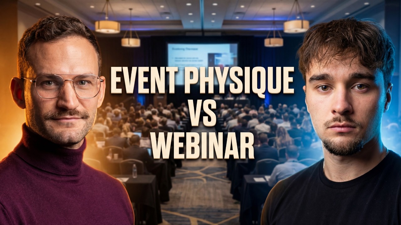 Miniature de l'épisode : Événement physique vs webinaire : ce qui convertit en 2026