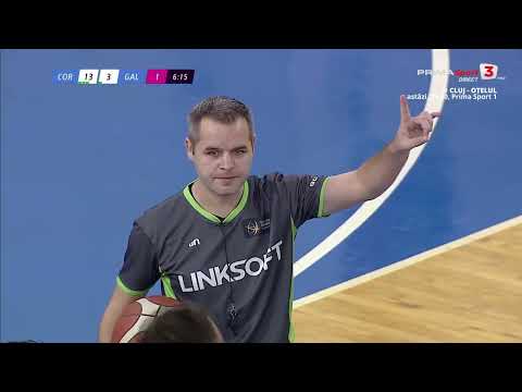 Baschet, Liga Naţională: Corona Braşov - CSM Galaţi 92-78. Înregistrarea partidei