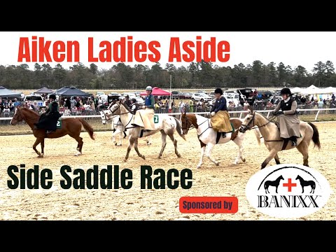 Exciting Side Saddle Race