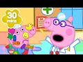 Doctor Peppa Examines George 🩻 Peppa Becomes A DOCTOR Peppa Pig Full Episodes 20 Minutes