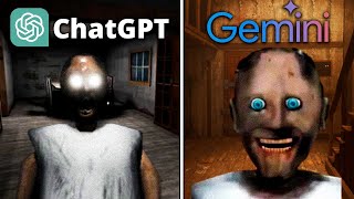 ChatGPT vs Gemini Criam Granny do Zero
