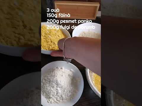 Șnițele cu trei tipuri de crustă - Hai să gătim