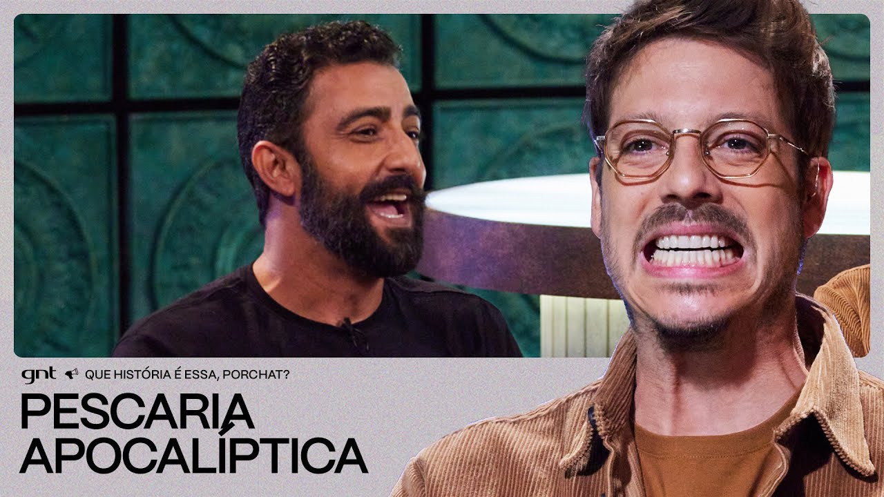 Rodrigo e sua PESCARIA que foi POR ÁGUA ABAIXO! 🤣 | Que História É Essa, Porchat | GNT