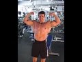 Shoulders & Arms Short Bodybuilding Exercise Training Routine - Workout Vlog 43
