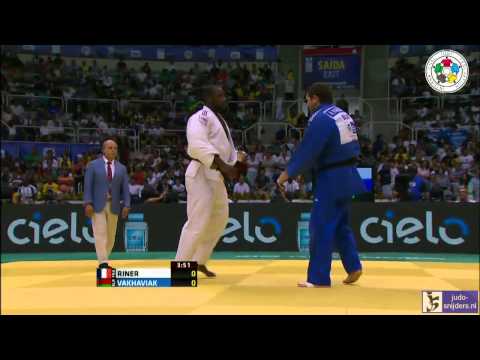 Judo 2013 World Championships: Riner (FRA) - Vakhaviak (BLR) [+100kg]