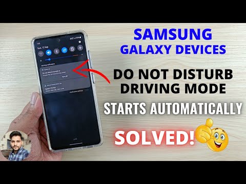 Do Not Disturb Driving Mode Starts Automatically