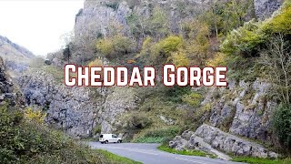 preview picture of video '009 Vanlife Road Trip - Cheddar Gorge, Mendip Hills, Somerset (Shaky low quality footage)'