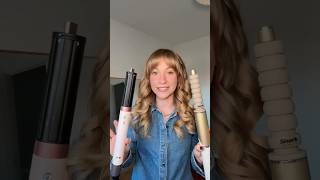 dyson airwrap coanda 2x vs. shark glam - which is best? #hairstylist #hairtutorial #shorts #hairtips