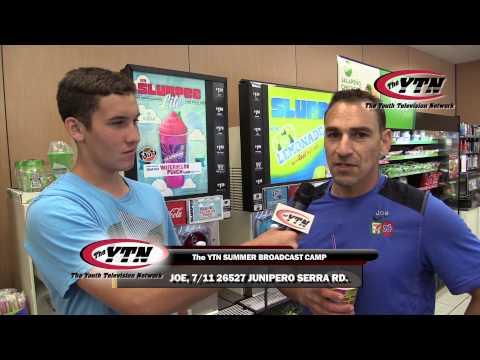 The YTN 2014 Summer Broadcasting Camp, Free Slurpee Day Interview!