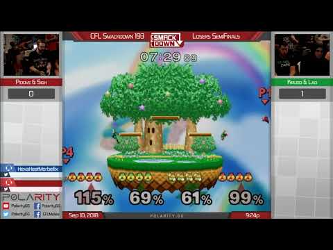 CFL Smackdown 193 Melee - Pidove + Sigh vs Krudo + Lad - Doubles LS