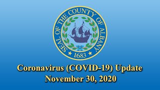 Coronavirus (COVID-19) Update (November 30, 2020)