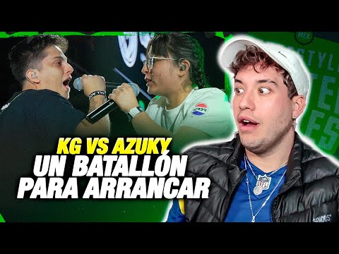 AZUKY Y KG SE DAN CON TODO, UNA DE LAS BATALLAS DEL AÑO EN FMS MÉXICO 🇲🇽 BATALLÓN REACCIÓN KAPO 013