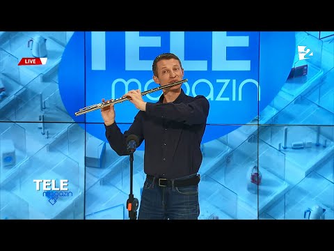Badinerie, Johann Sebastian Bach - Ioan Negură la flaut (TELEMAGAZIN)