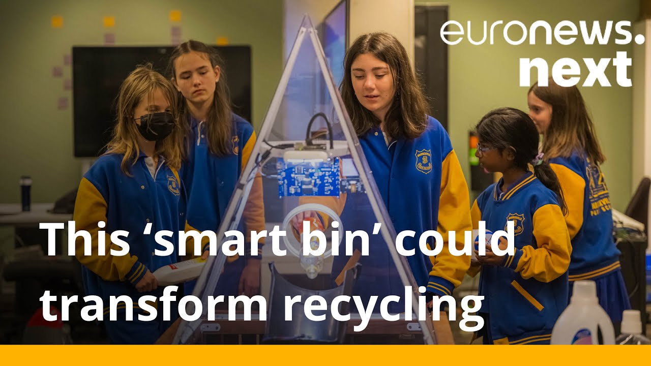 This AI-powered ‘smart bin’ sorts recycling by itself