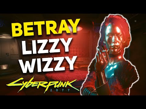 Cyberpunk 2077 - Betray Lizzy Wizzy in a HIDDEN ENDING (Violence Quest)