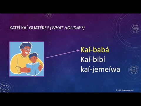 Let's Talk Taíno 80 - Holidays in Taíno 🥳🎉